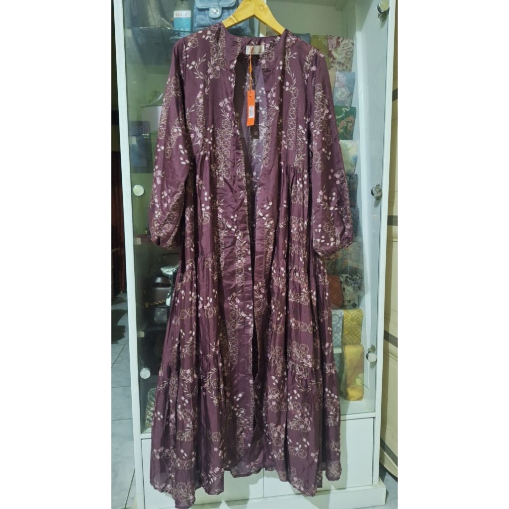 The Secret Forest Long Outer Maroon (L)