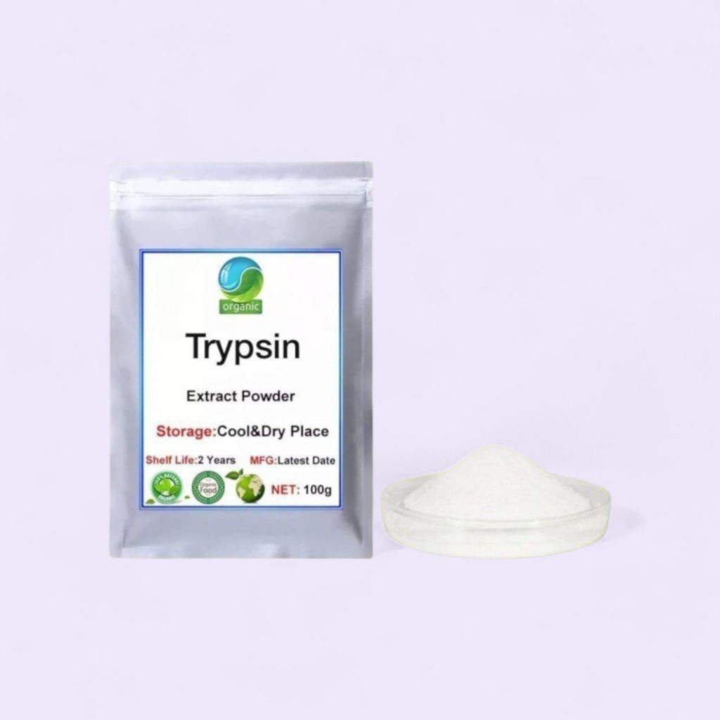 Enzim Trypsin bubuk 35gr