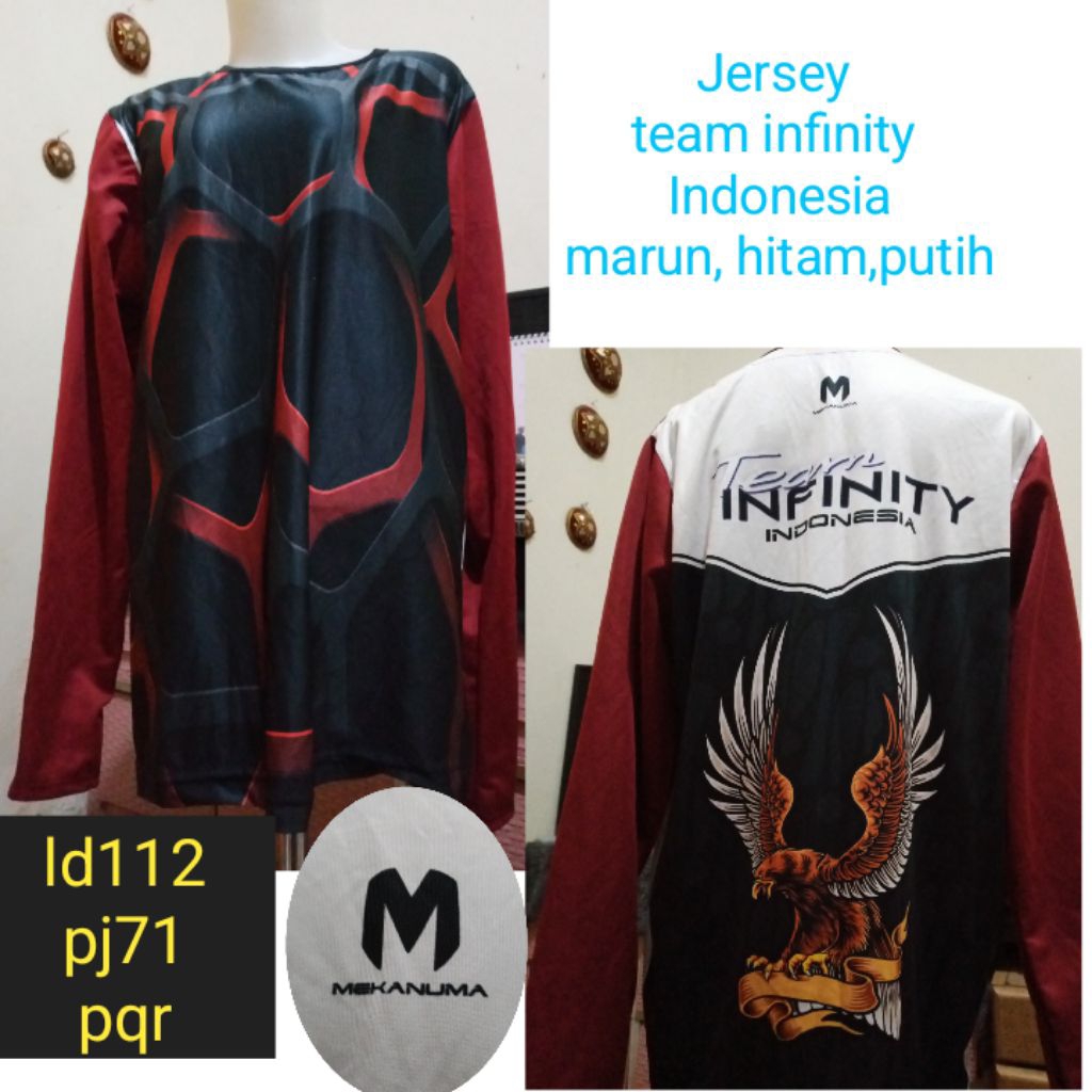 kaos Jersey team infinity(pqr)