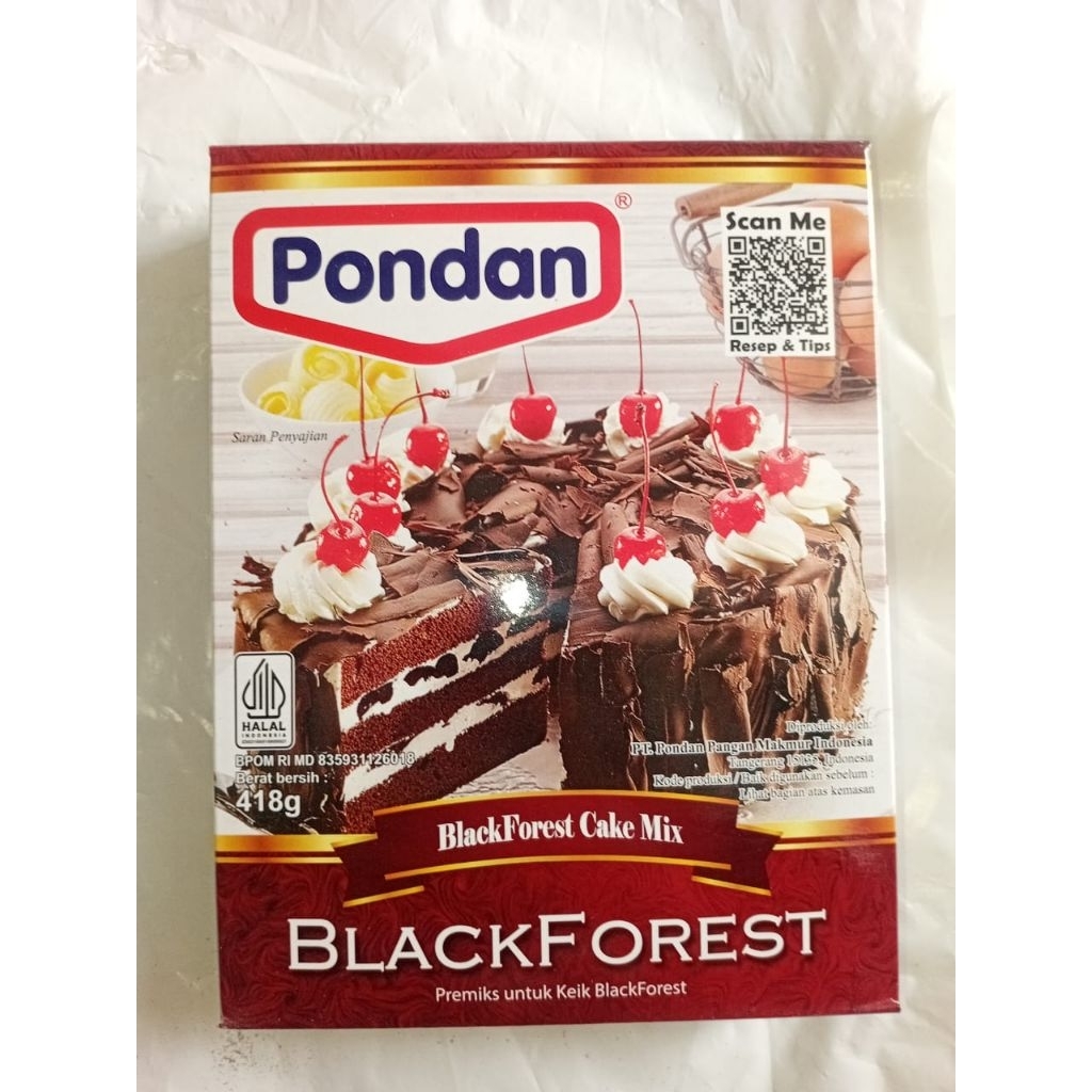 Pondan black forest