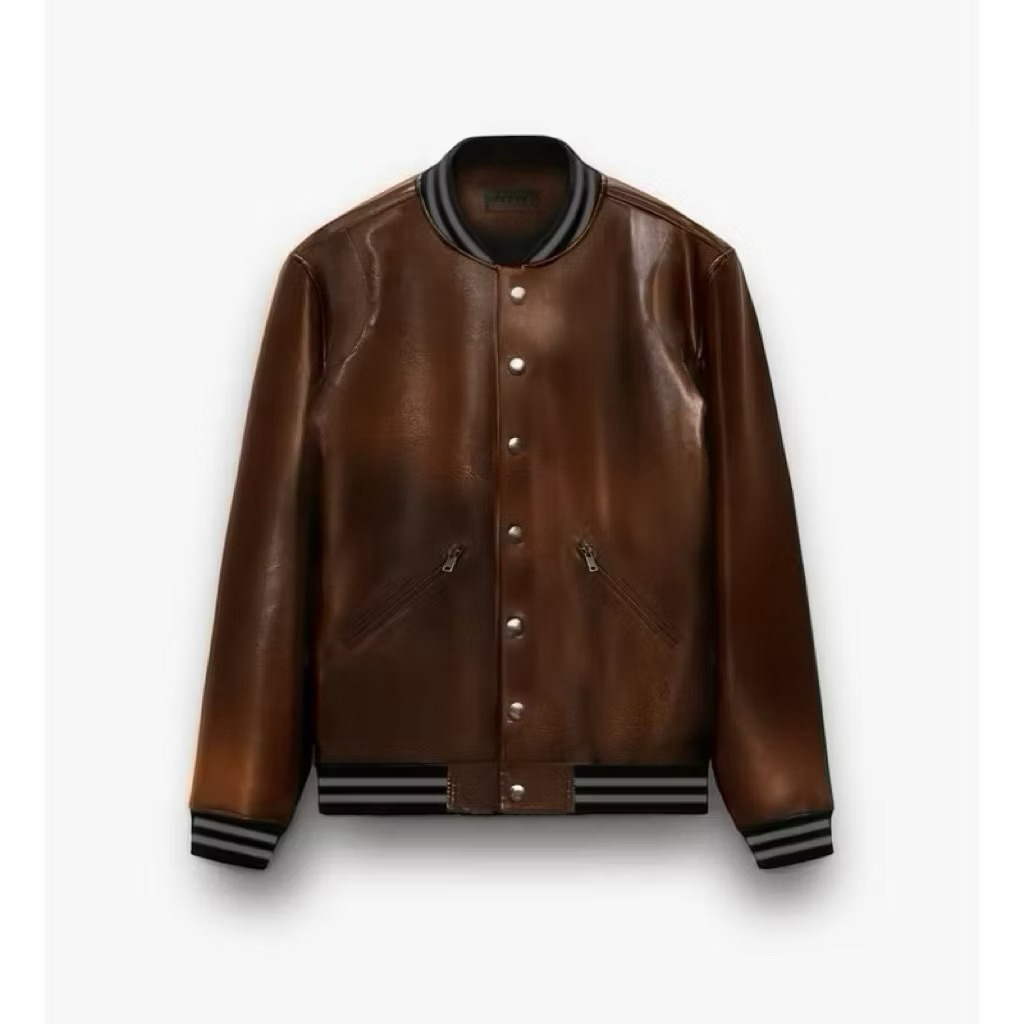 Rucas Gradient Leather Jacket