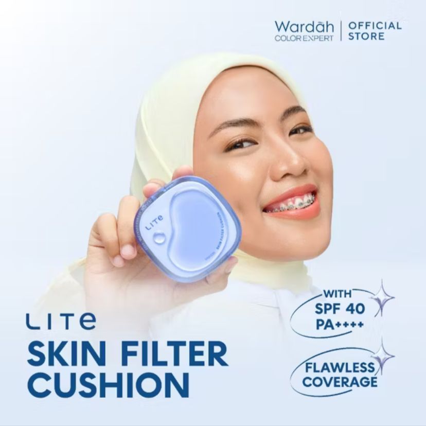 WARDAH LITE SKIN FILTER CUSHION - FLAWLESS COVERAGE