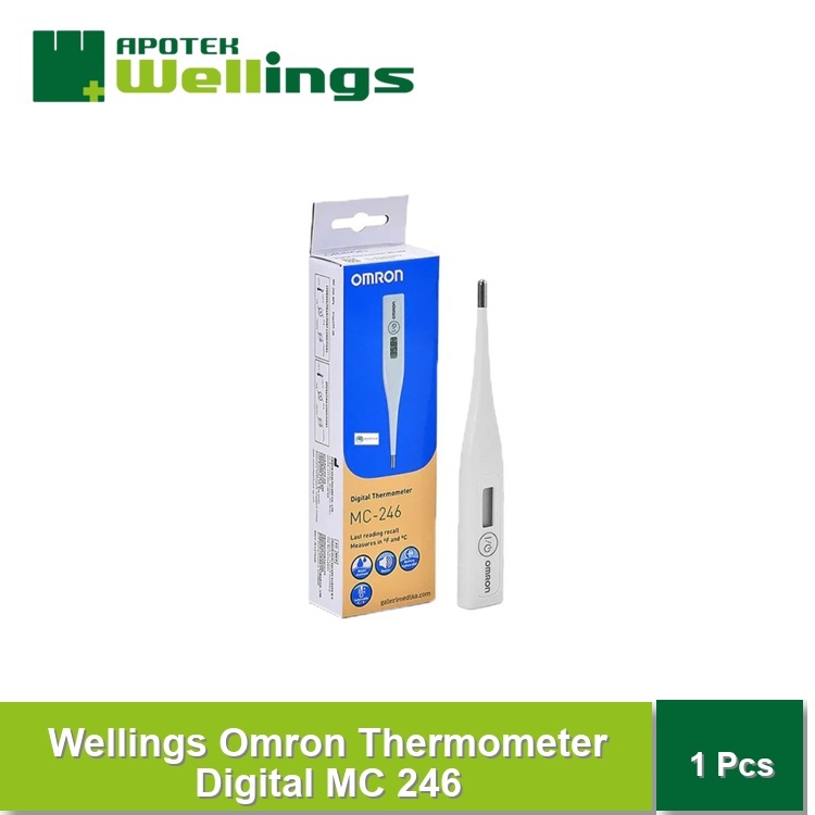 Wellings Omron Thermometer Digital MC 246