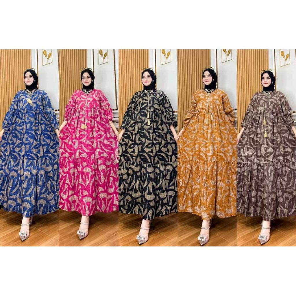 gamis azida tasel