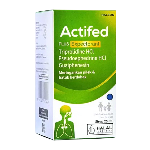 ACTIFED + EXP SYR HIJAU 25ML