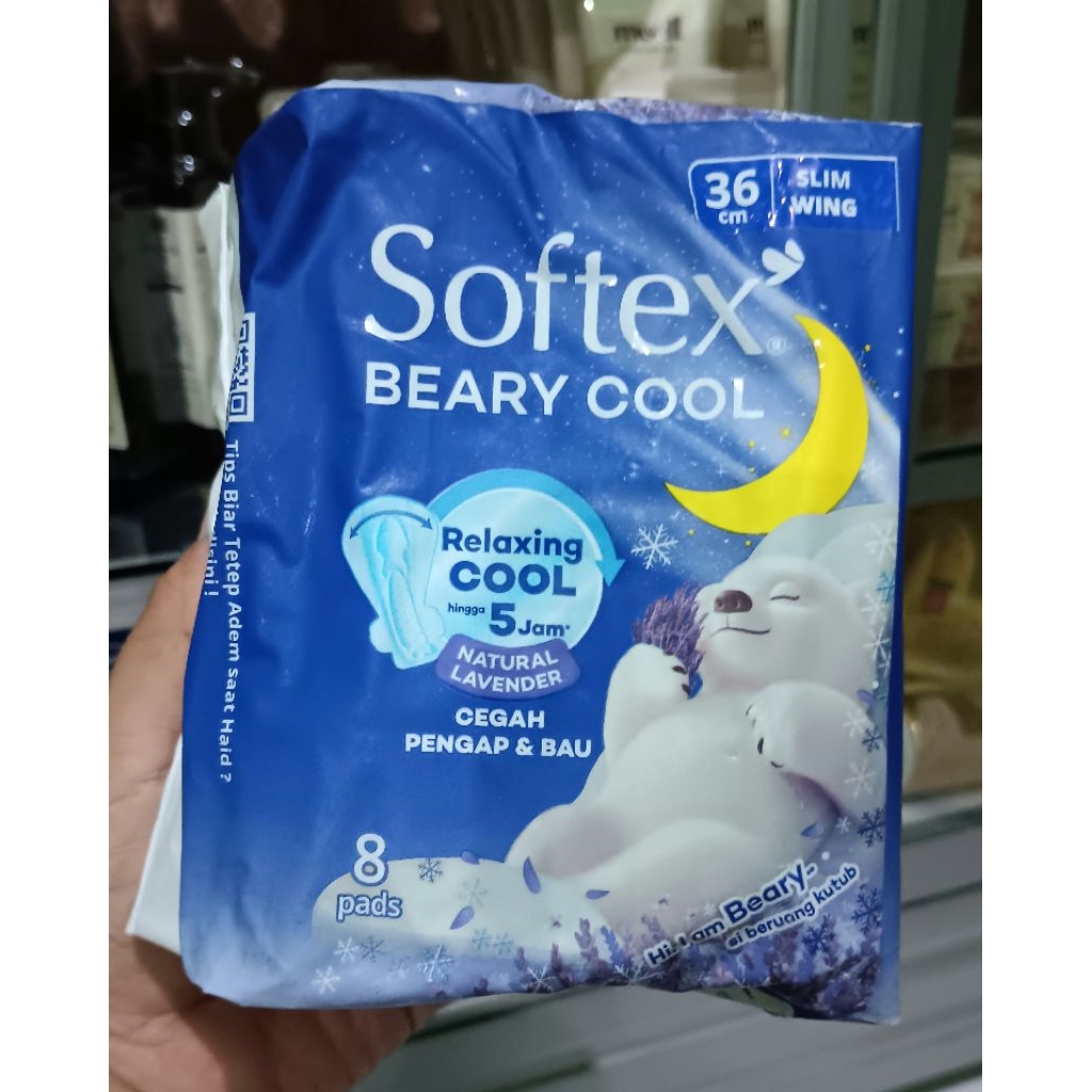 SOFTEX BEARY COOL 36CM 8PADS