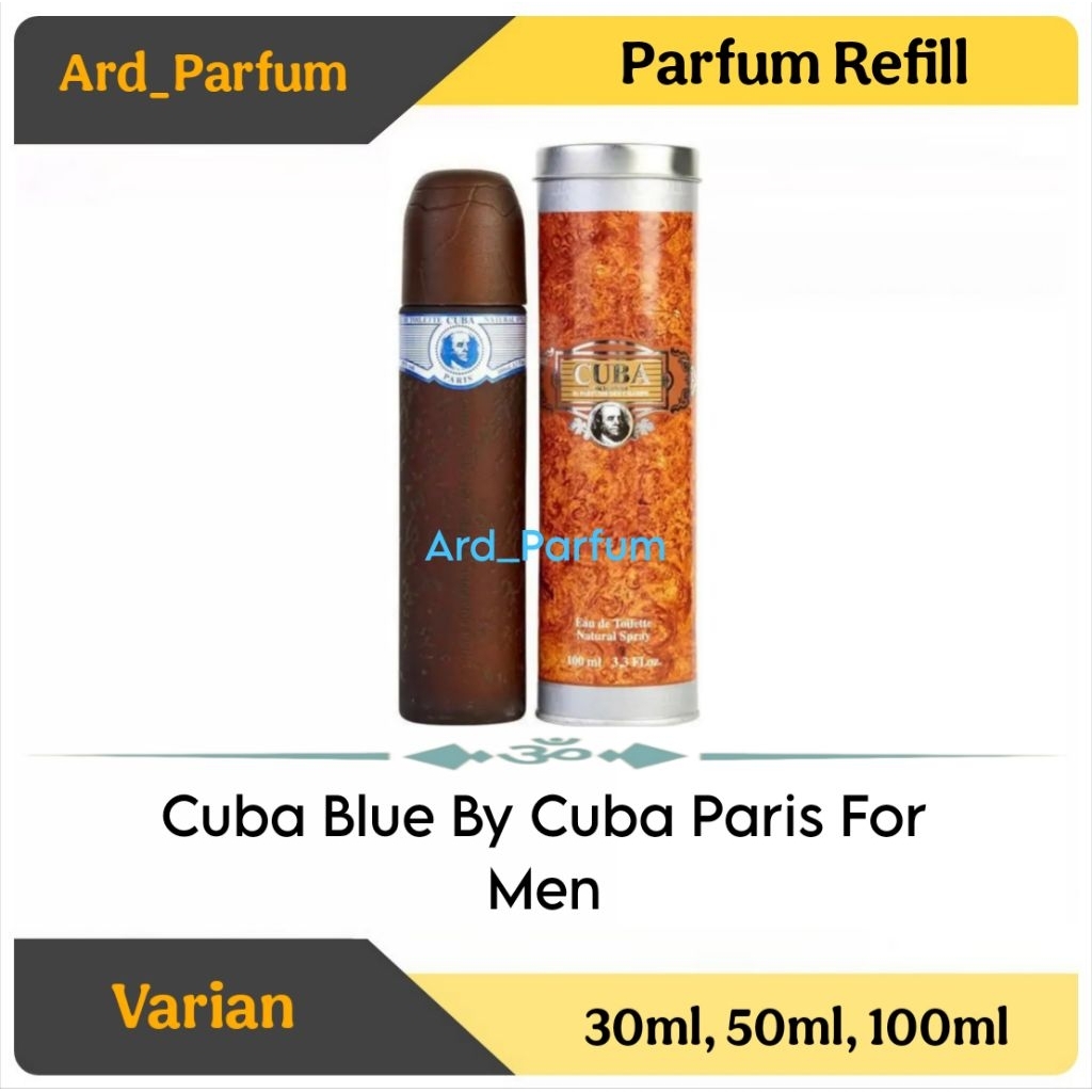 Parfum Refill Cuba Blue For Men