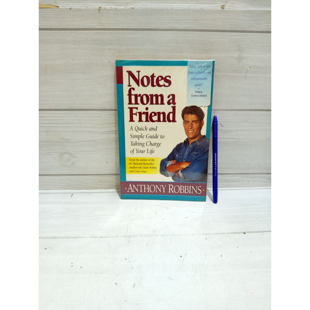 NOTES FROM A FRIEND BY ANTHONY ROBBINS