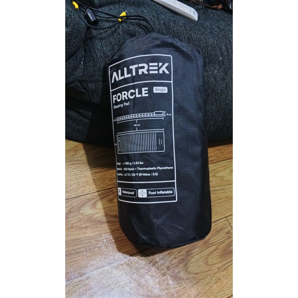 Sleeping pad Alltrek single forcle