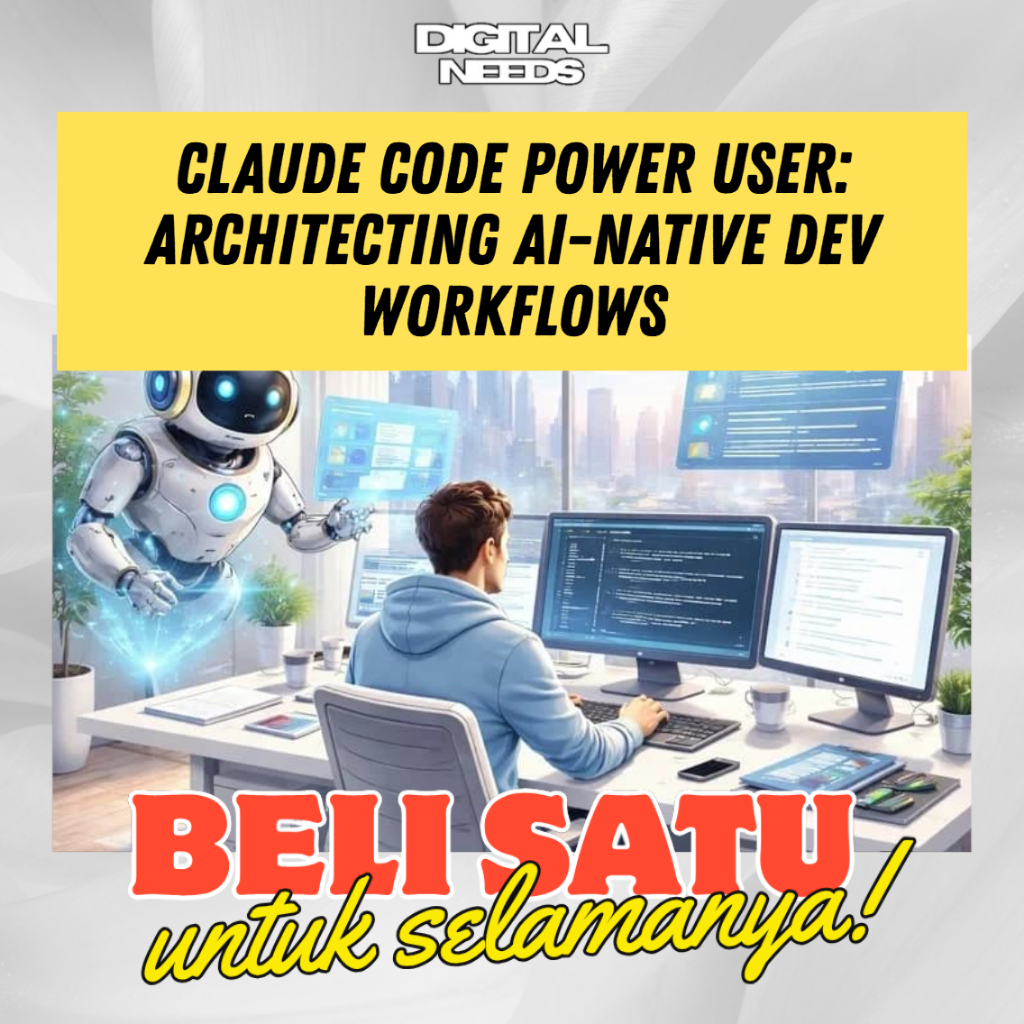 [e-course] Belajar Claude Code Power User - Architecting AI-Native Dev Workflows 2026
