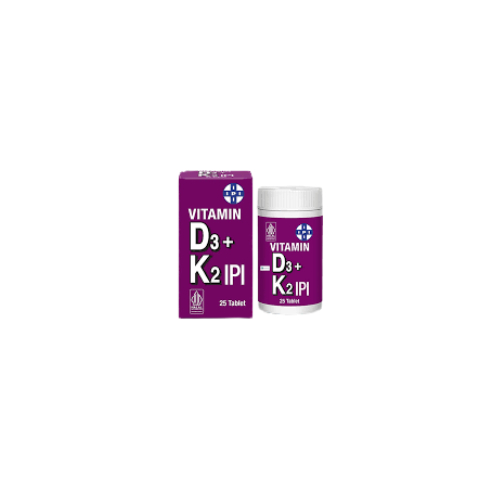 IPI VITAMIN D3 +K2 25 TAB