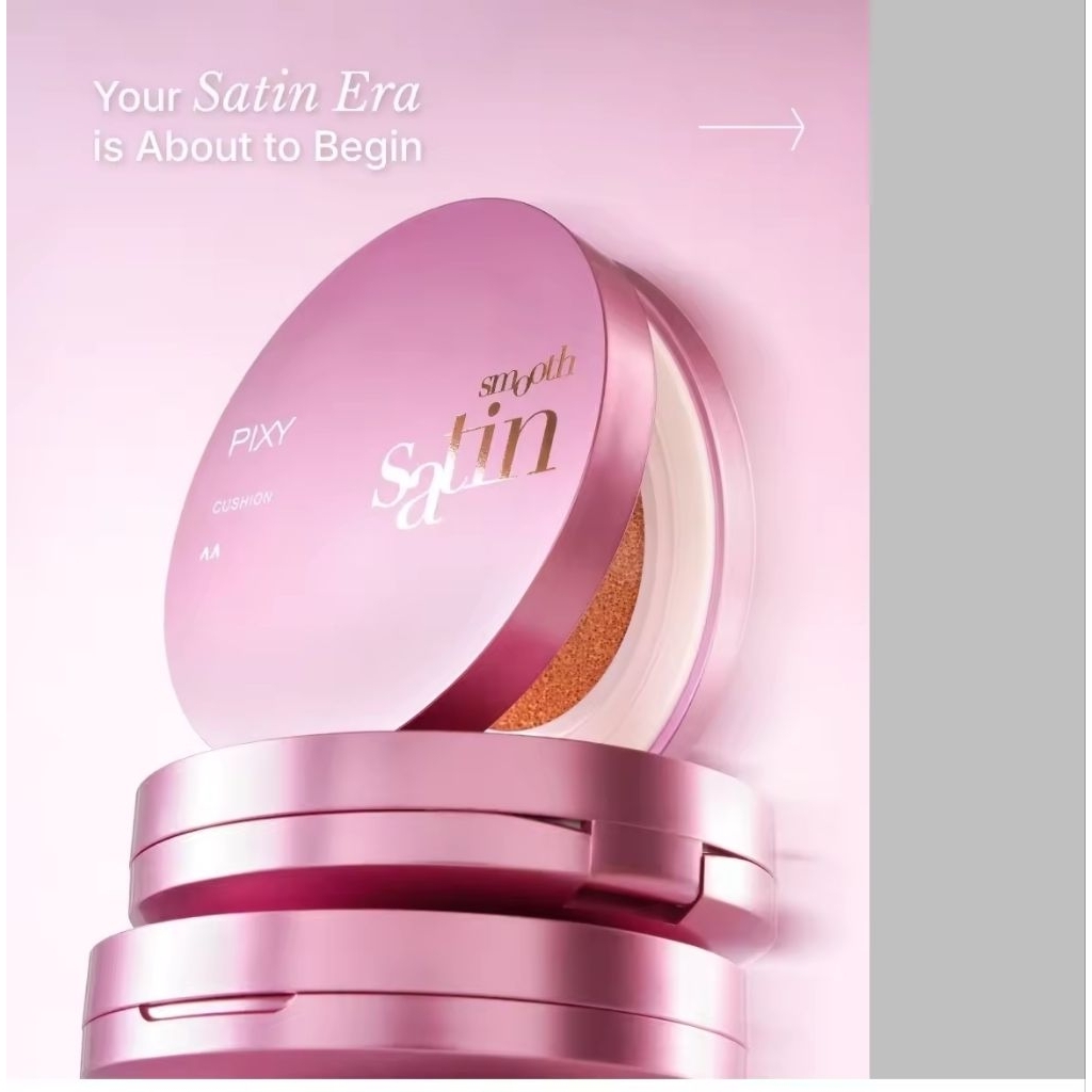 PIXY Cushion Smooth Satin