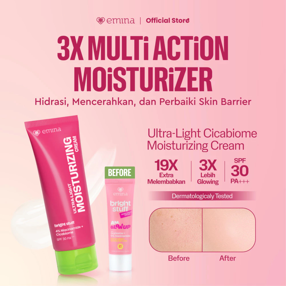 Emina Bright Stuff Moisturizing Cream 20 ml
