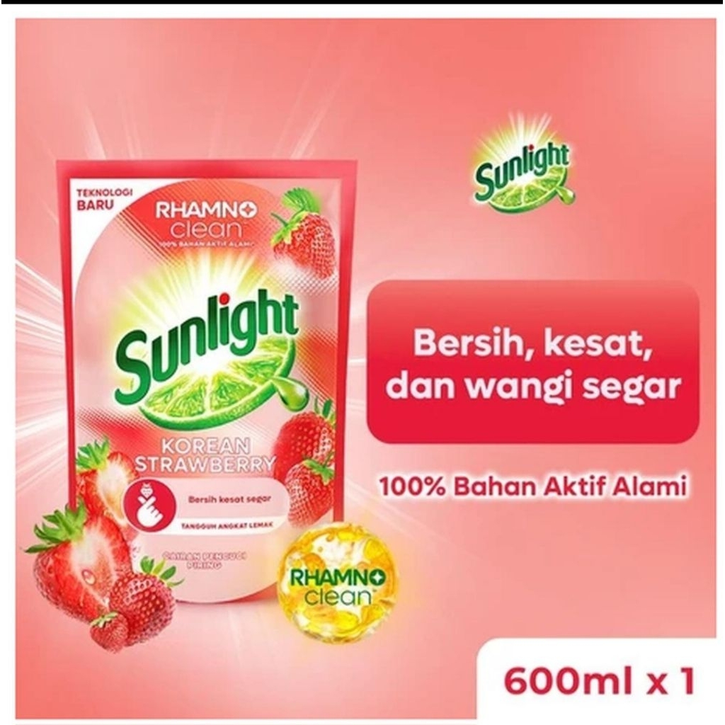 SUNLIGHT KOREAN STRAWBERRY 600ml