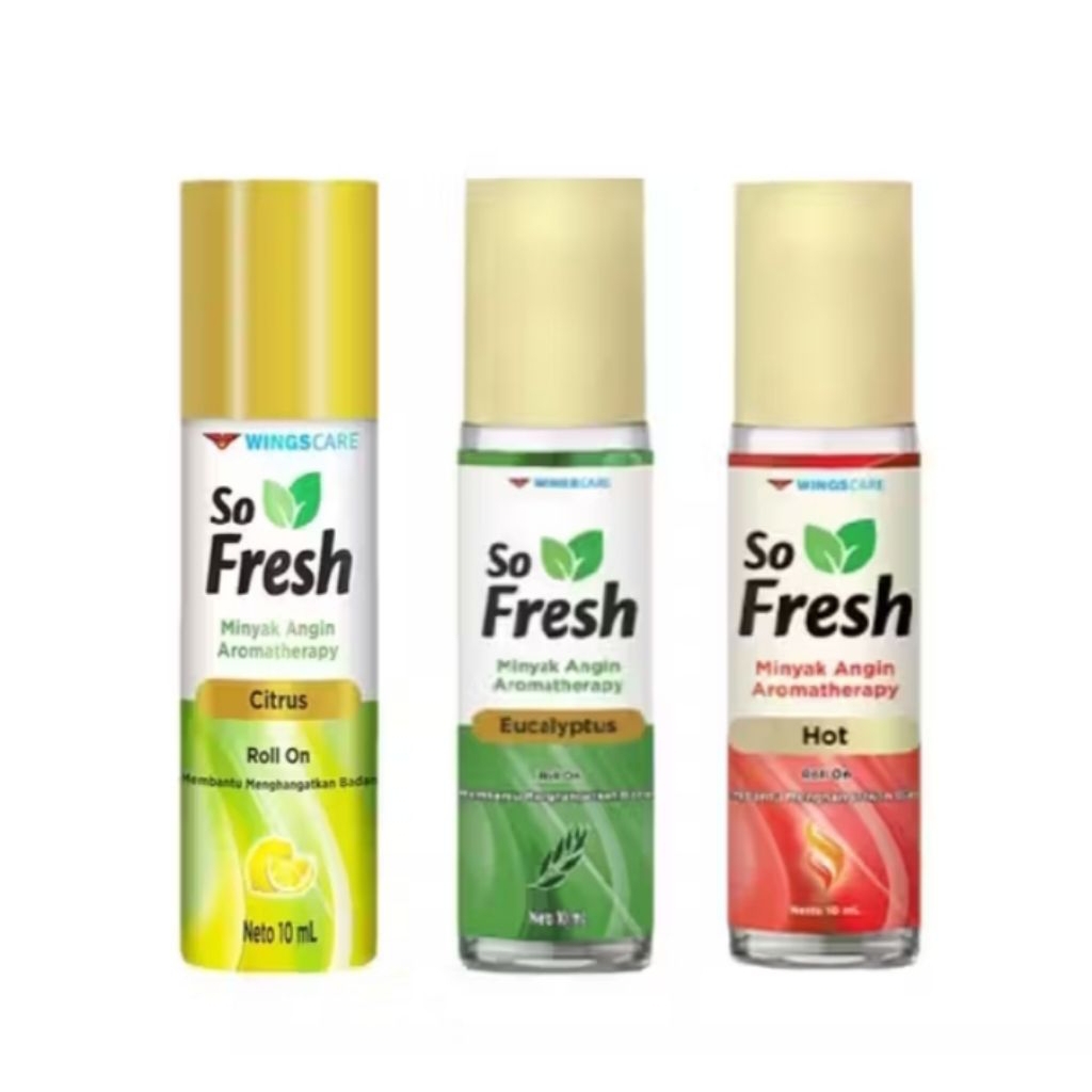 So Fresh Aromatherapy Roll On Hot dan Eucalyptus