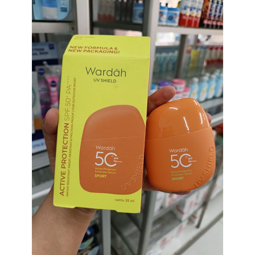 wardah uv shield active protection 40ml