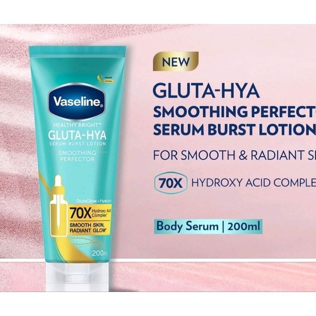 VASELINE GLUTA-HYA SMOOTHING PERFECTOR 200ml