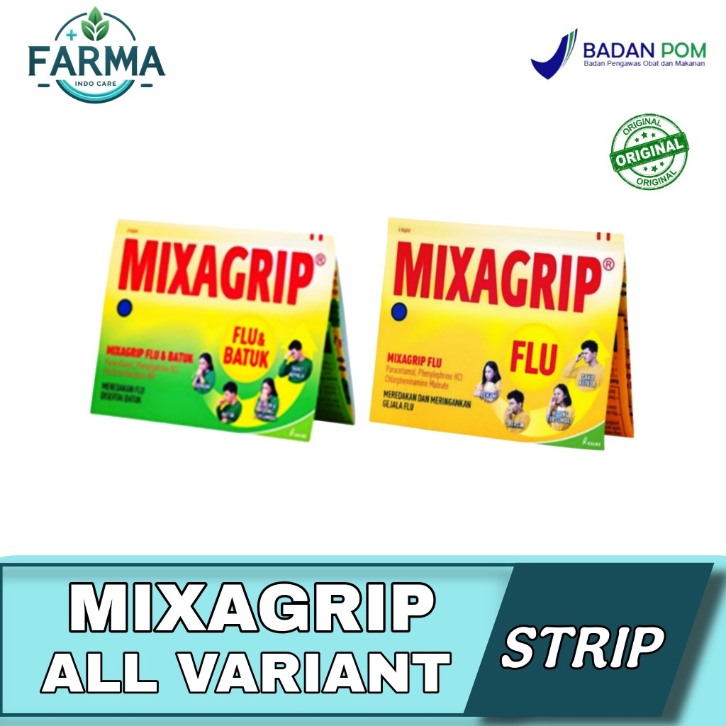 MIXAGRIP ALL VARIANT strip 4 tablet