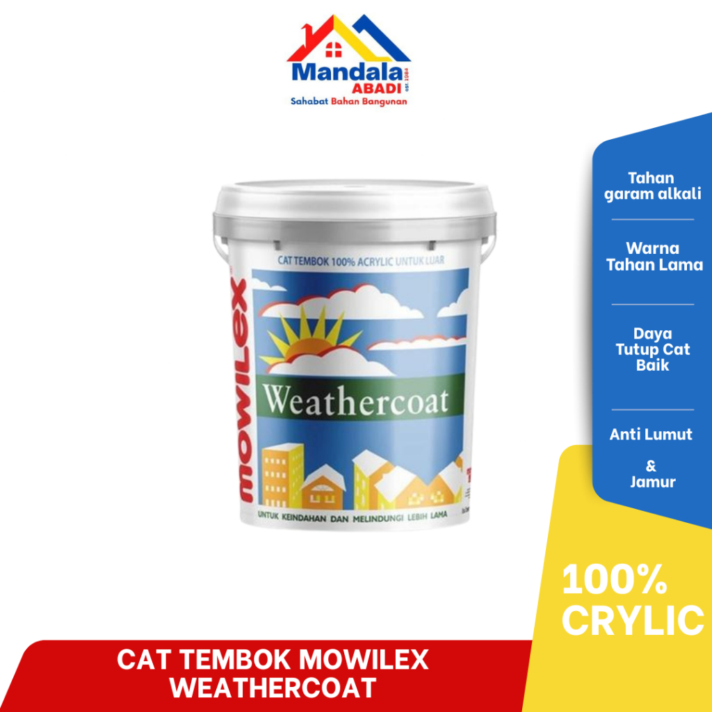 Cat Tembok Mowilex Weathercoat