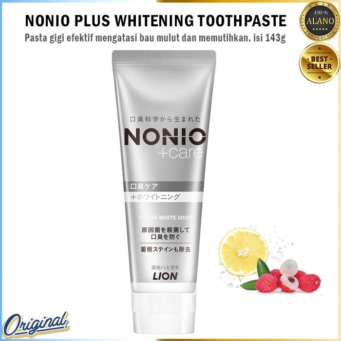 Nonio Plus Whitening Toothpaste +Care Original