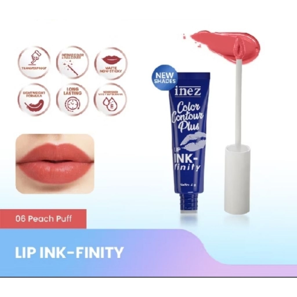Inez Lip-ink finity - Peach Puff