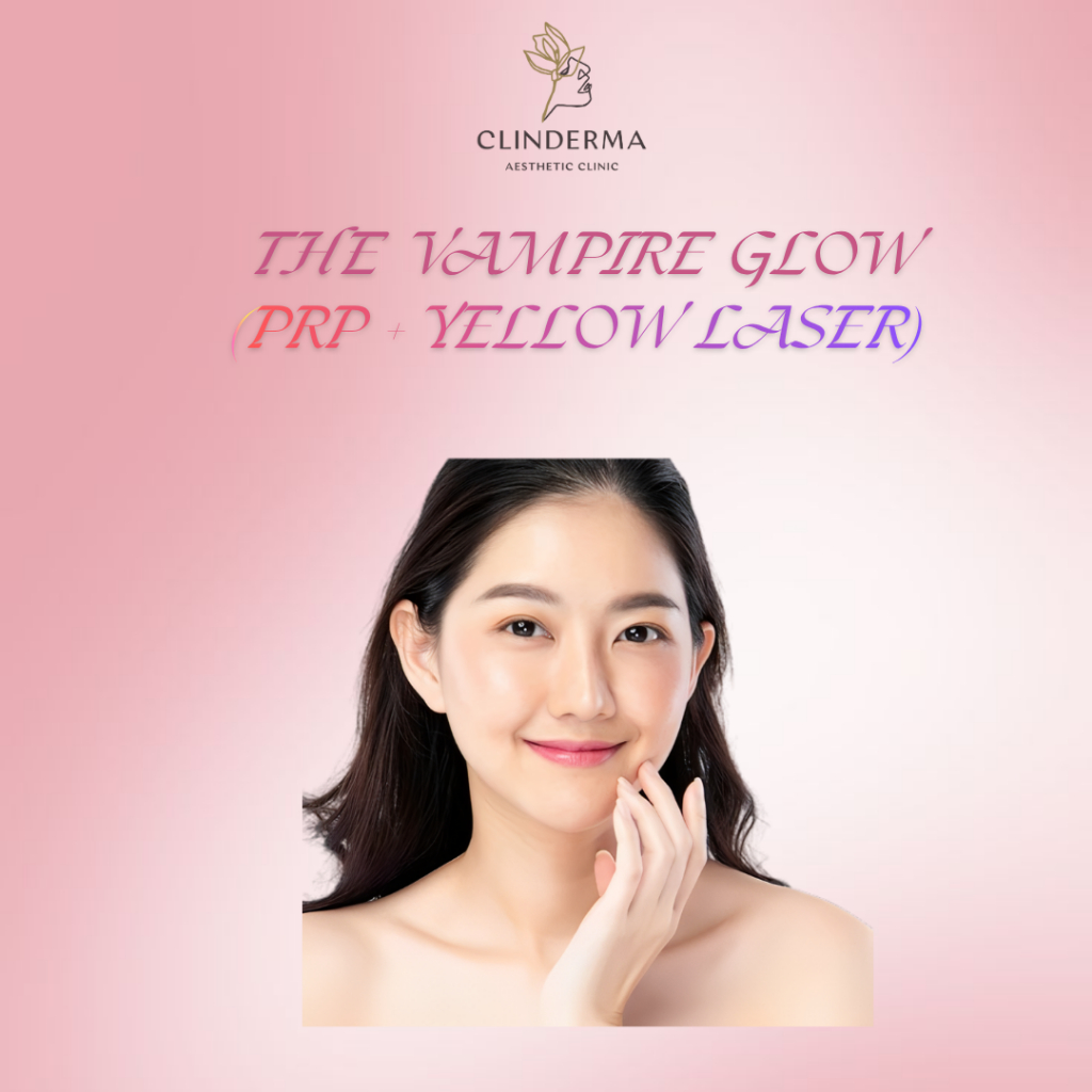 (2) TREATMENT THE VAMPIRE GLOW *PRP & YELLOW LASER