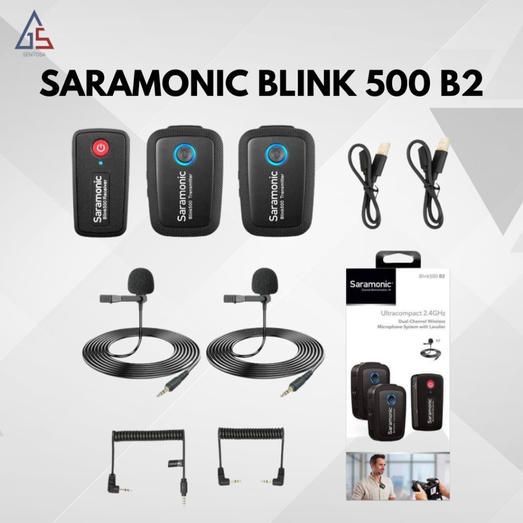 mic saramonic blink 500 B2 new version second 95%
