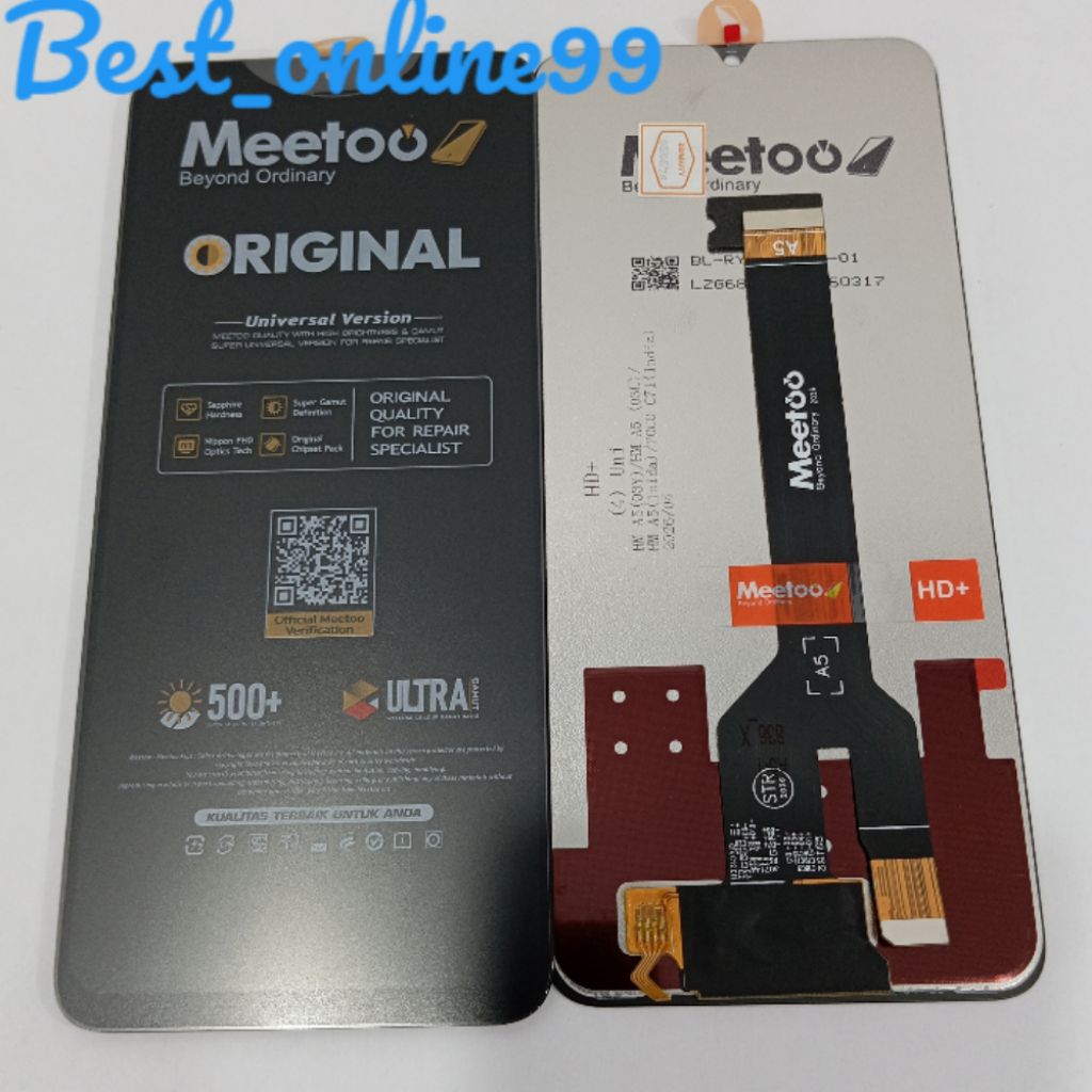 LCD + TOUCHSCREEN REDMI A5 / C71 BLACK MEETOO