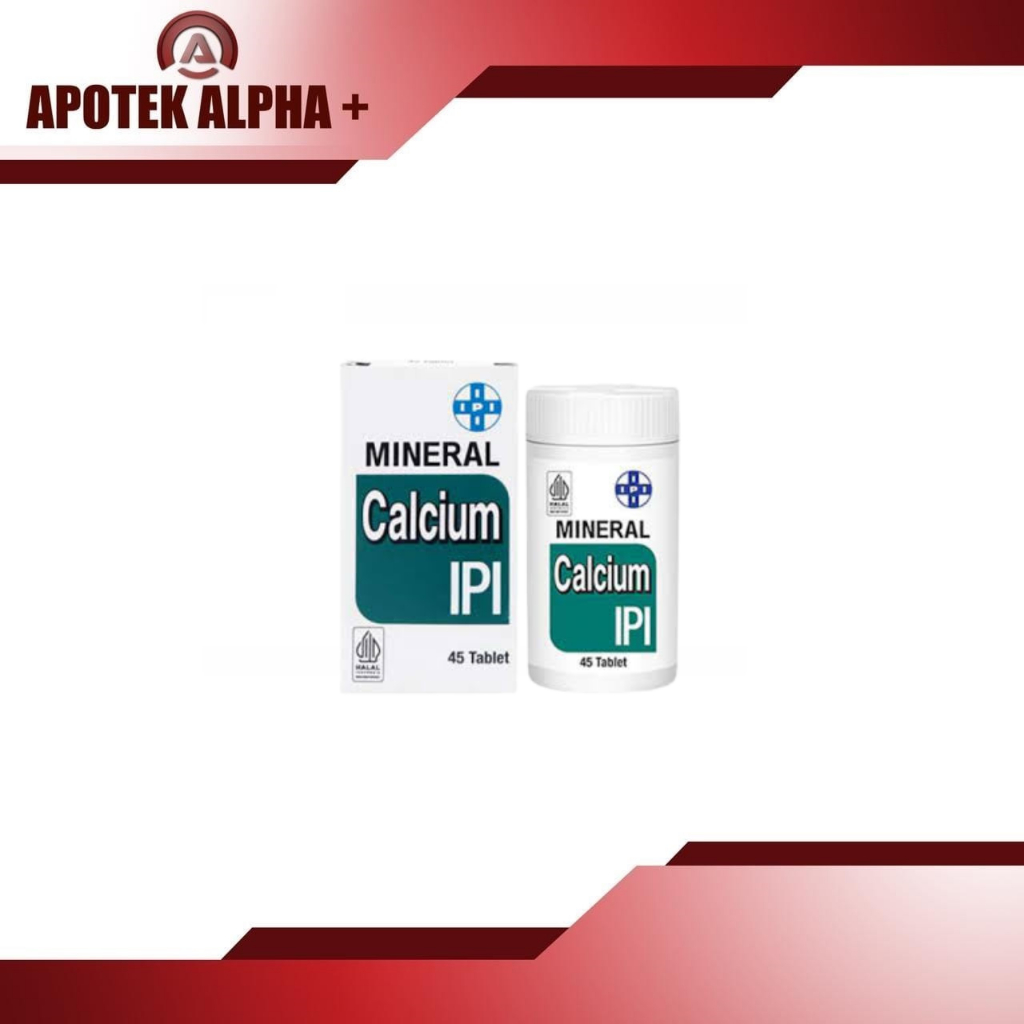 Ipi Mineral Calsium 45 Tablet