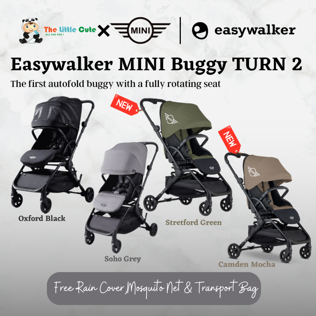 Easywalker MINI Buggy TURN 2 Stroller Autofold