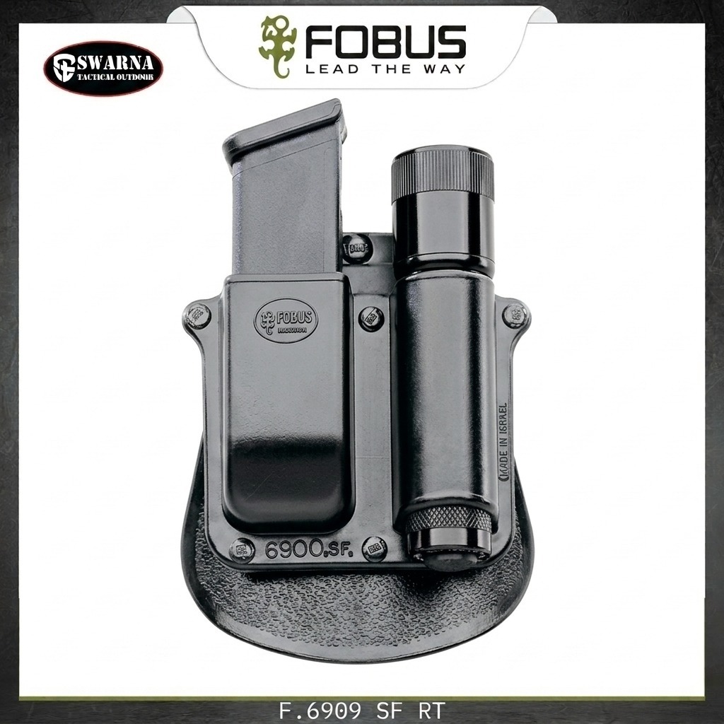 FOBUS Mag Pouch 9mm And Flashlight