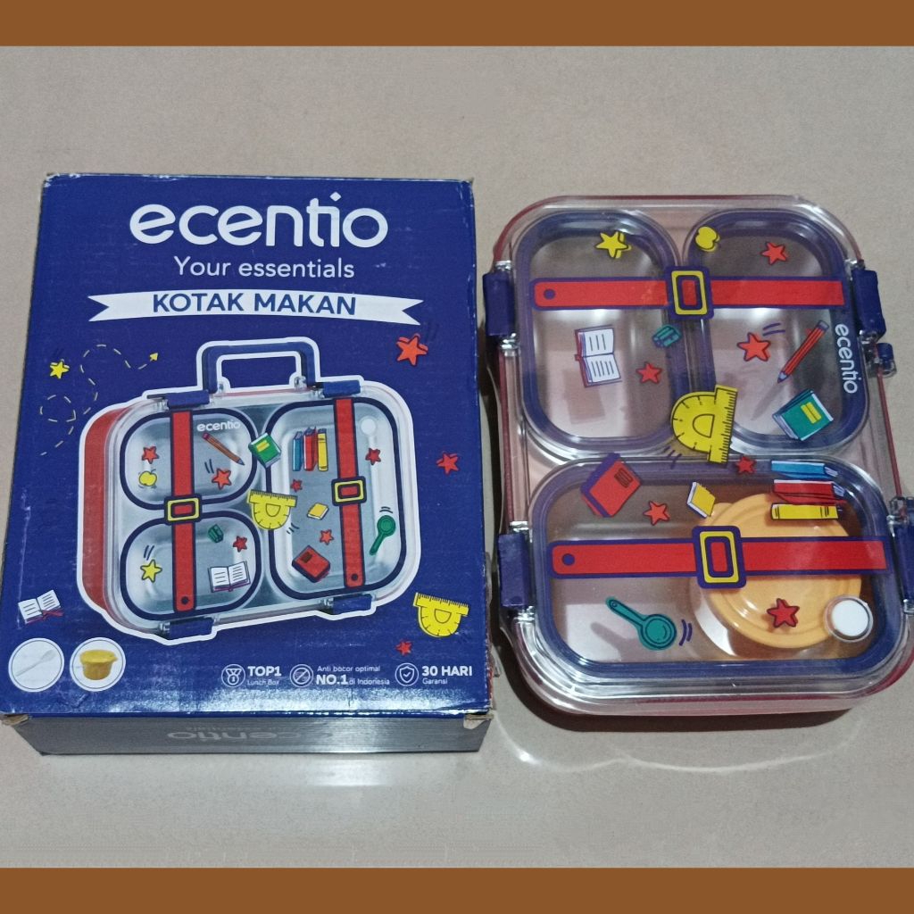 Ecentio Lunch Box Anak 750ml