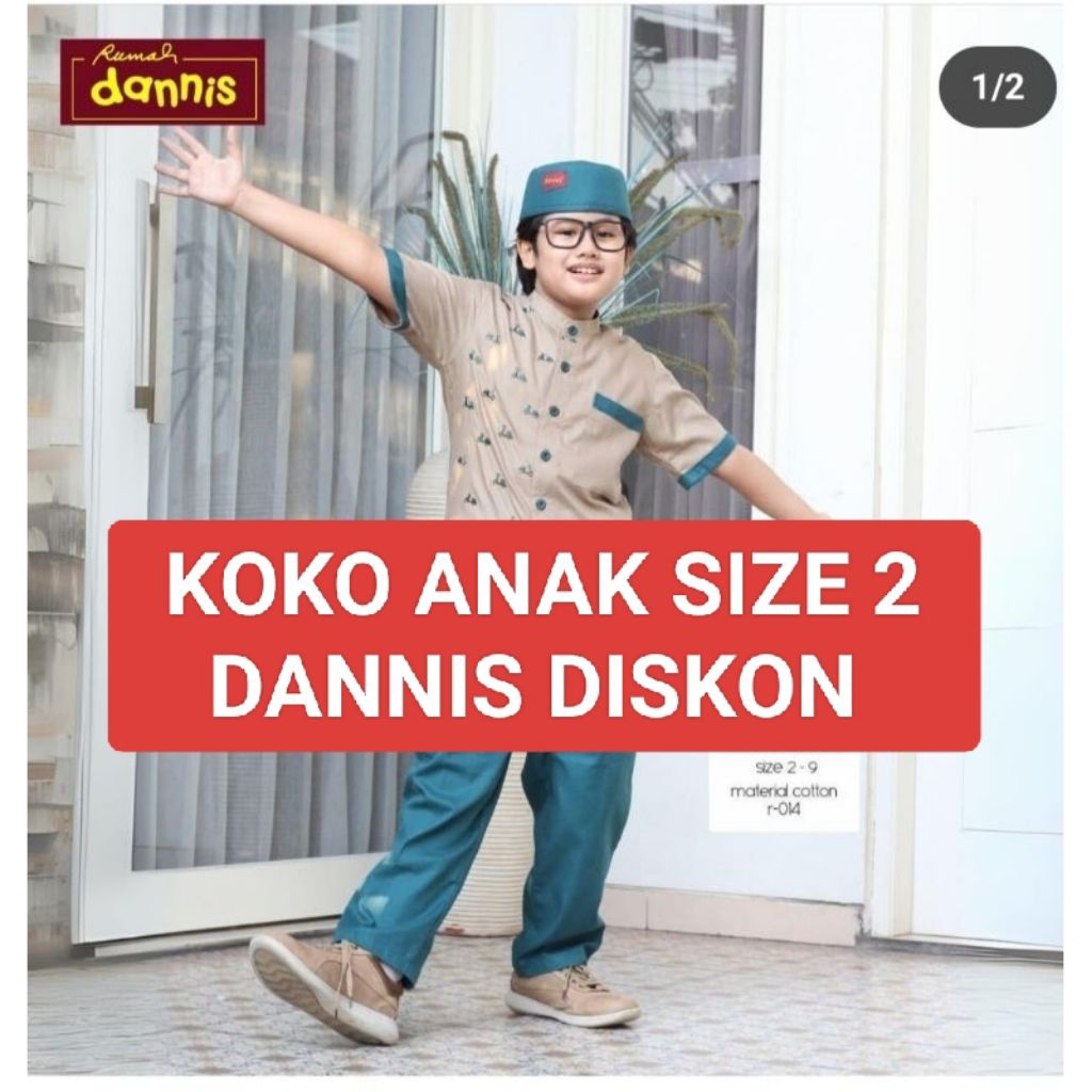 DANNIS KOKO ANAK SIZE 2 DISKON