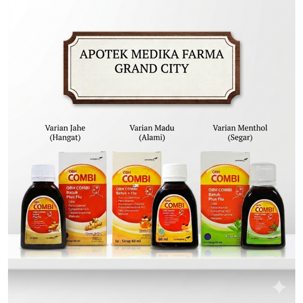 OBH COMBI BATUK+FLU SYR 60ML
