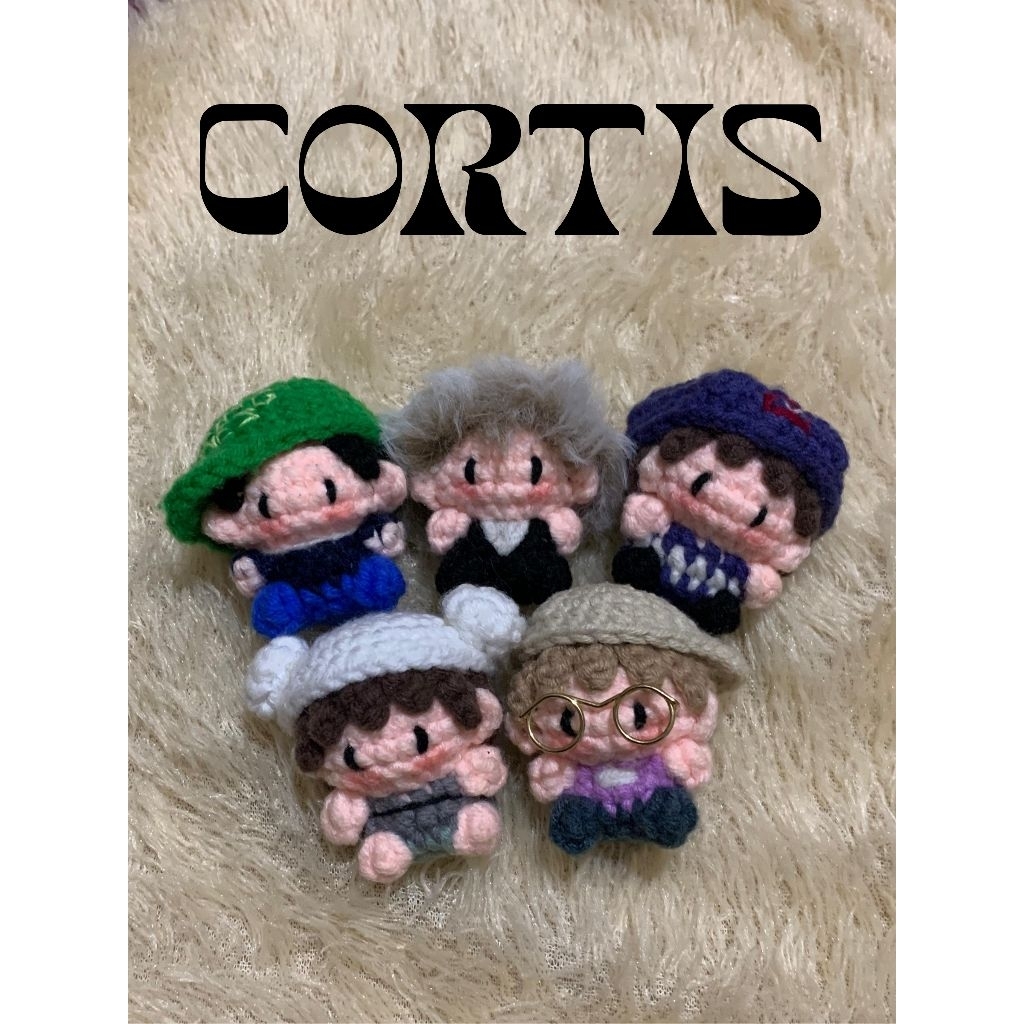 [grcegiraffe] CORTIS CHIBI CROCHET