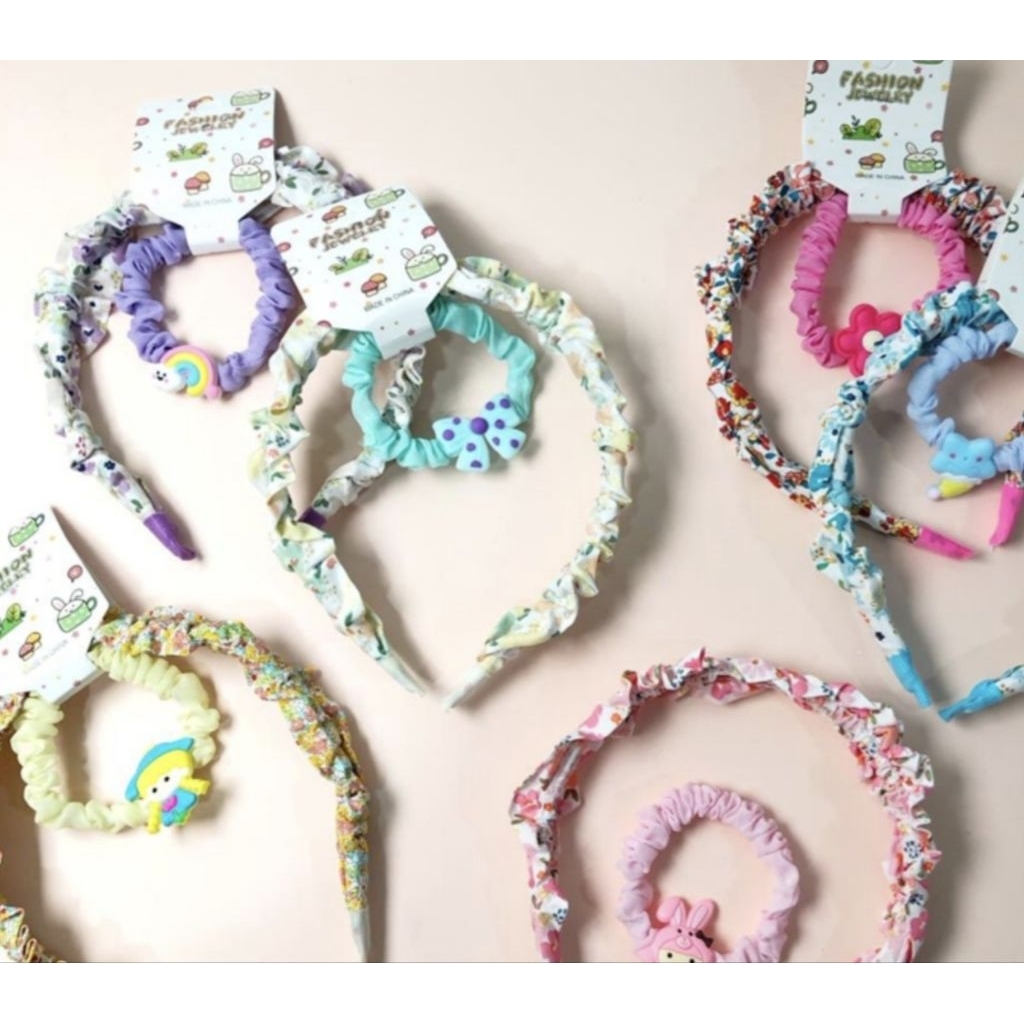 BANDO KERUT MTF SET SCRUNCHIE