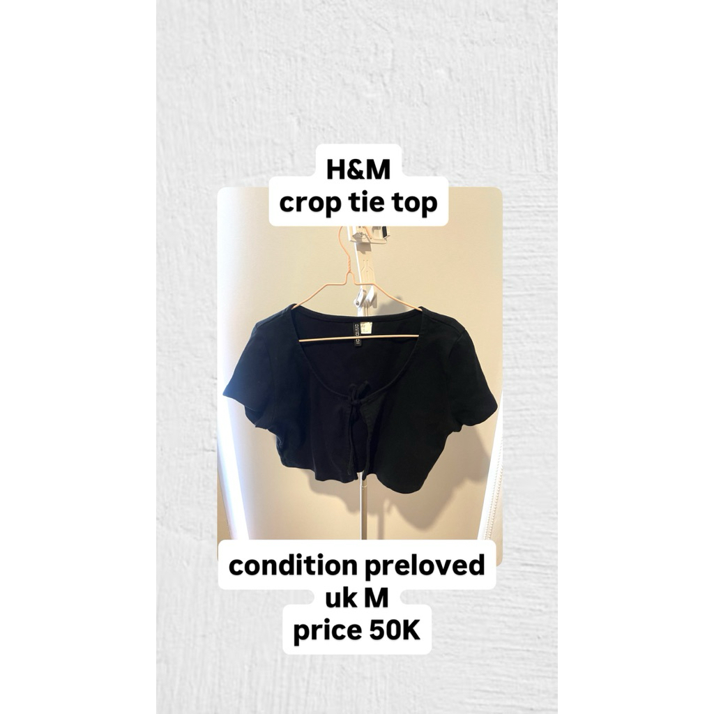 Crop top H&M preloved