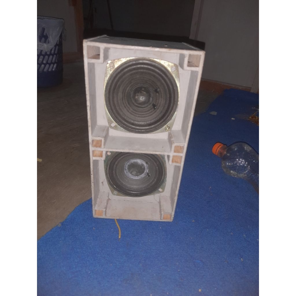 sound system 4 inch siap bunyi speaker dobel