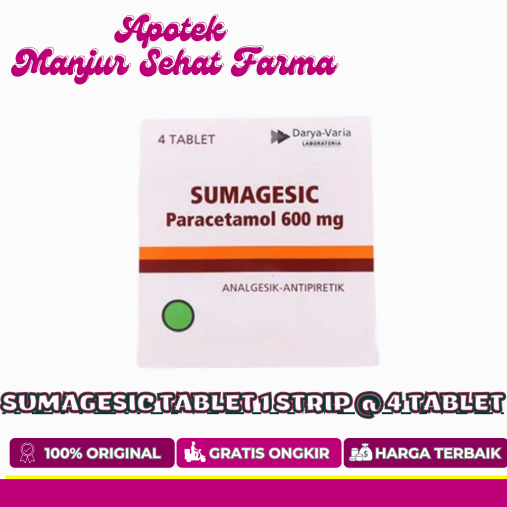 SUMAGESIC TABLET 1 STRIP @ 4 TABLET