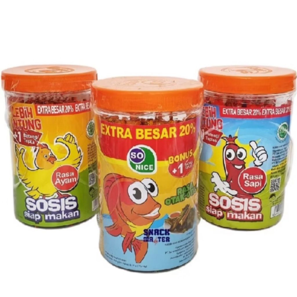Sosis So Nice - Ayam & Sapi, 24+1 Pcs
