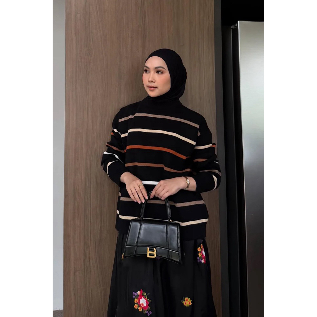 Stripe Sweater by Gonegani