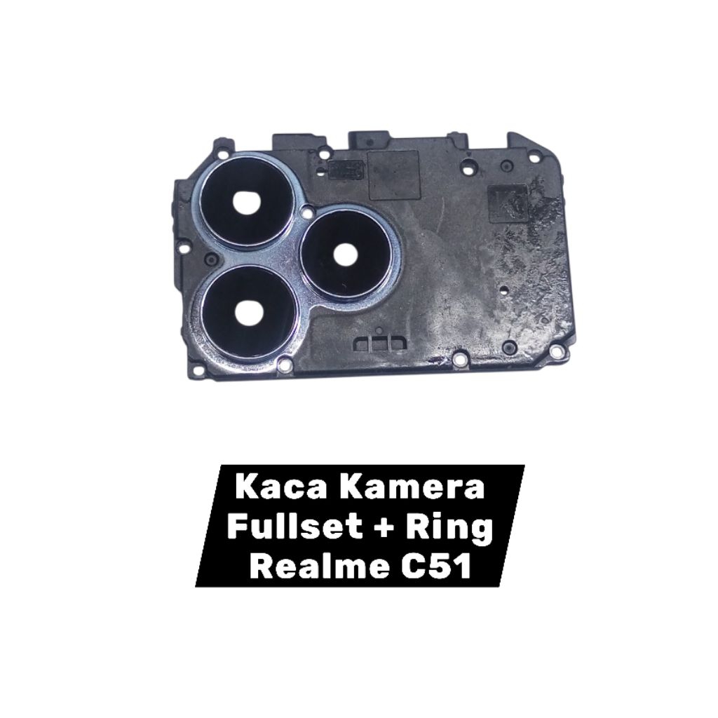 Kaca Kamera Fullset + Ring Realme C51
