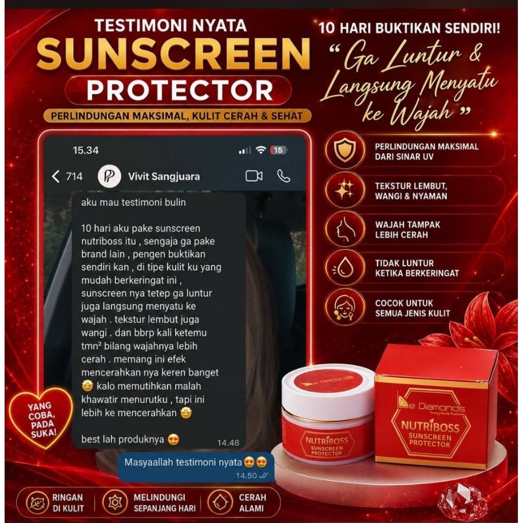 Sunscreen Protection Premium SPF 35 Nutriboss