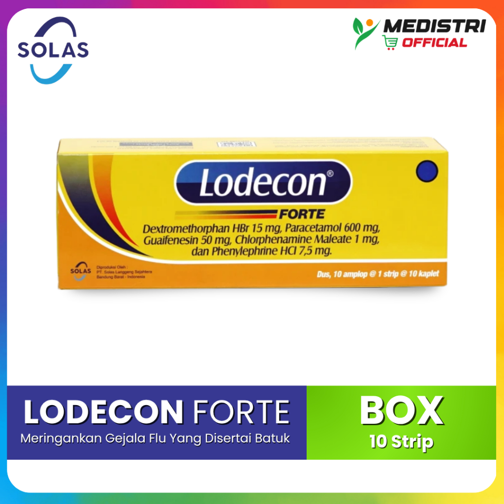 Lodecon Forte Box 100 Tablet