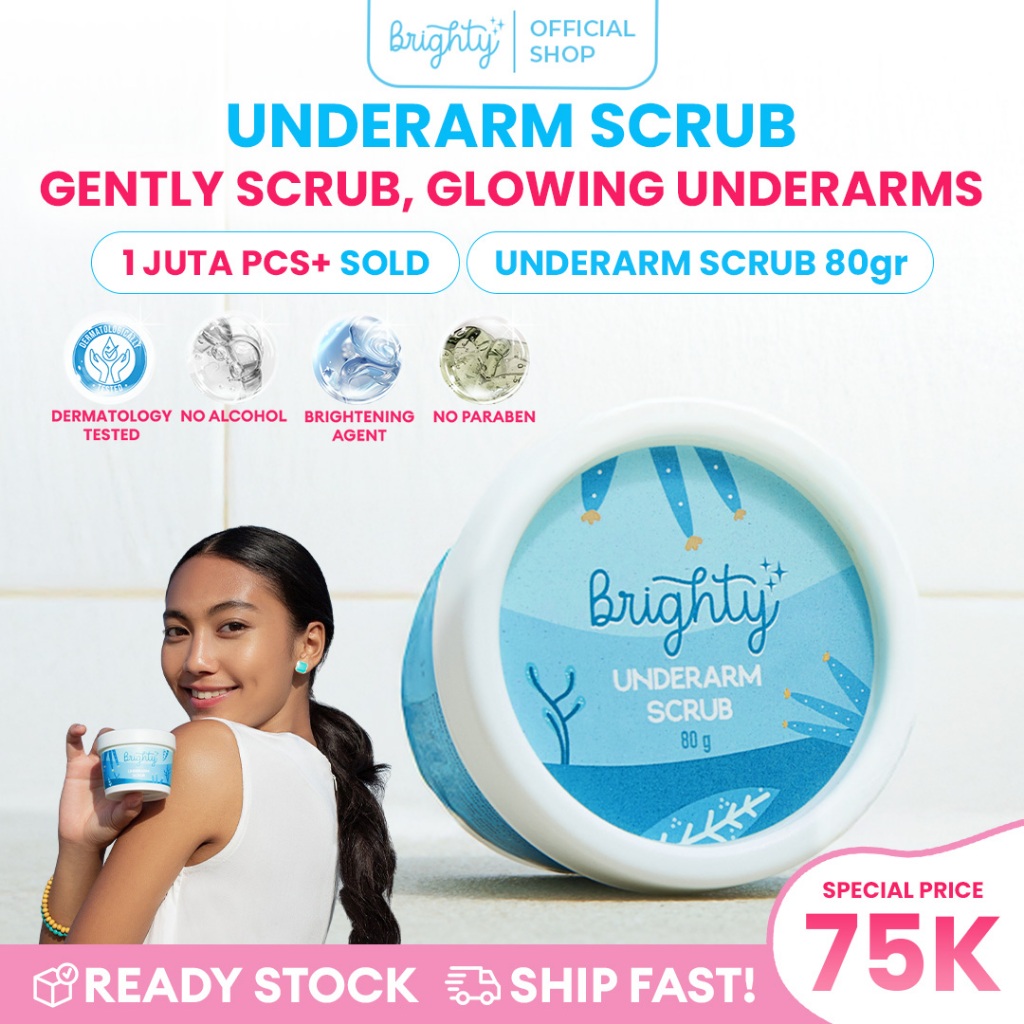 Brighty Glowing Underarm Scrub - Mircroscrub