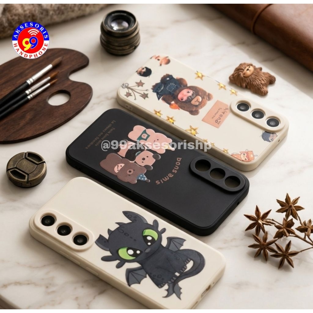 SOFT CASE KARAKTER / BUTTON PICTURE FOR SAMSUNG