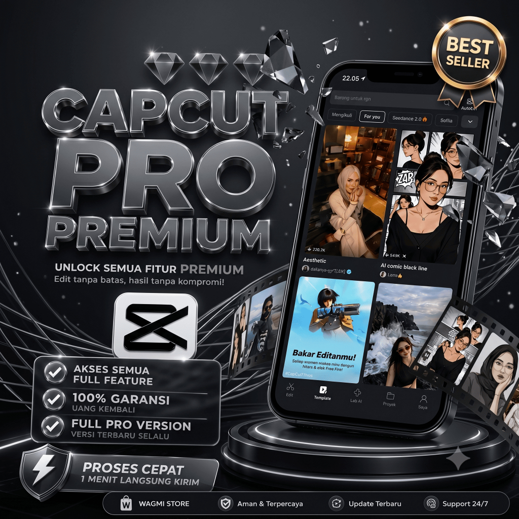 Unlock Semua Efek Premium Editor