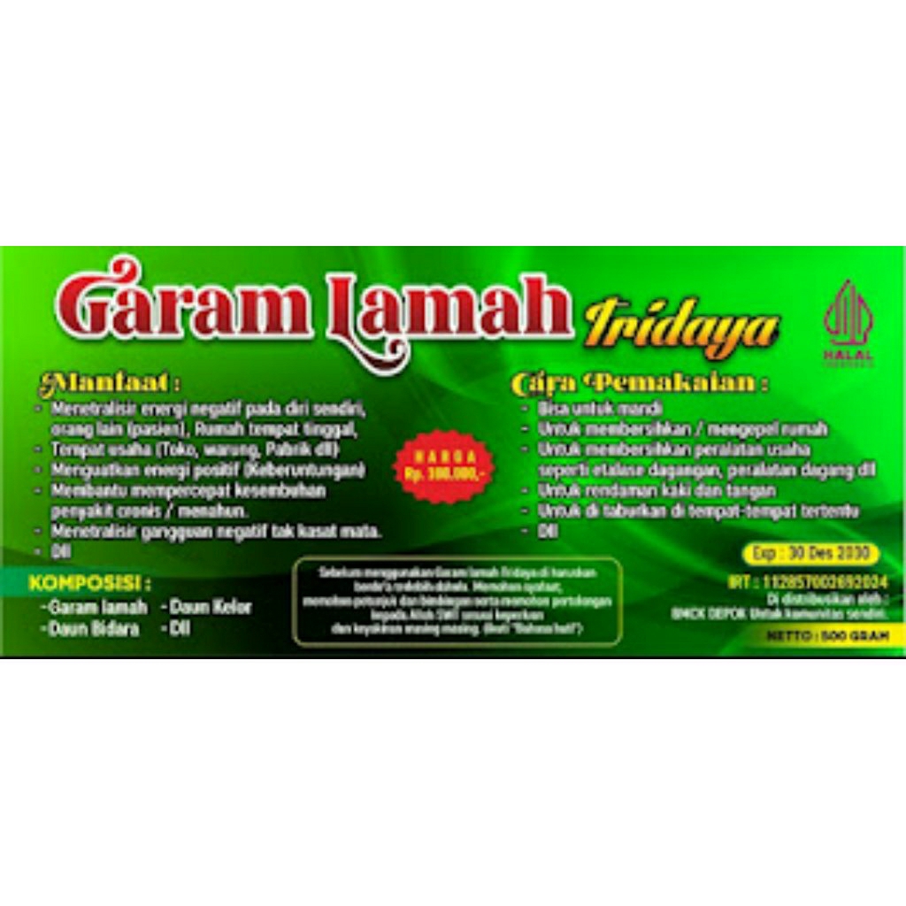 Garam Lamah Tridaya