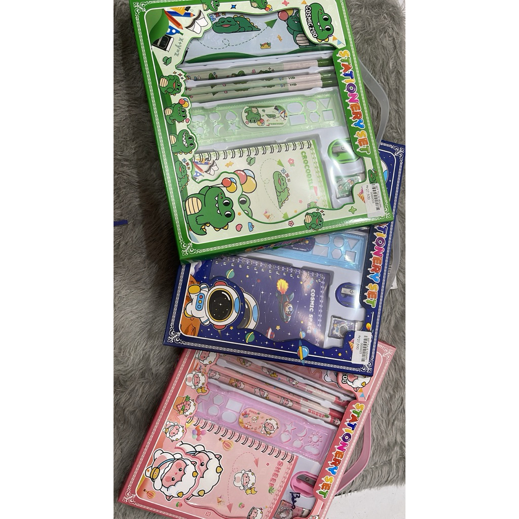 set tulis hewan