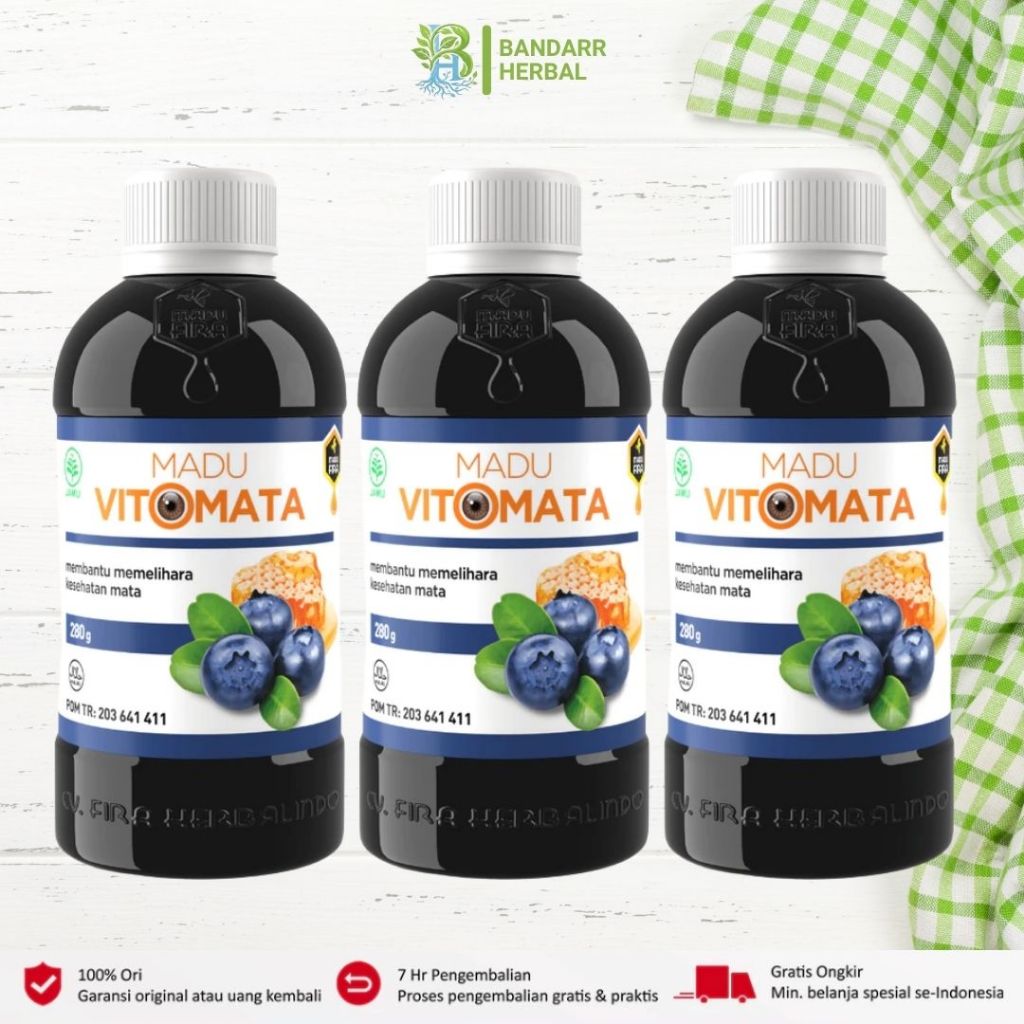 MADU VITOMATA 280gr - 3 Botol